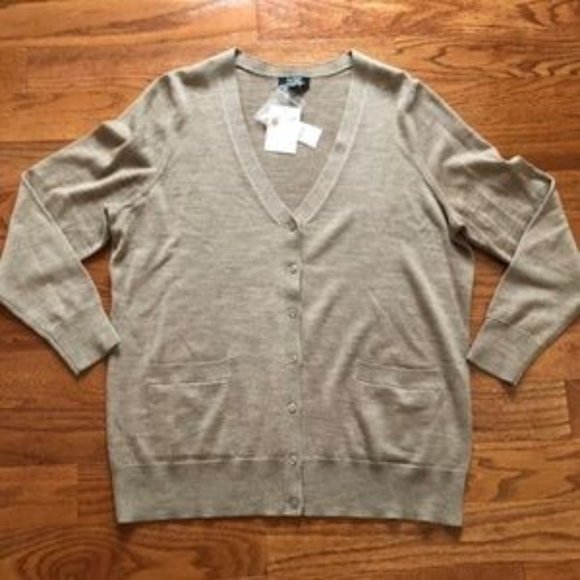 Merino wool cardigan sweater Size: XL,1X - Picture 1 of 4